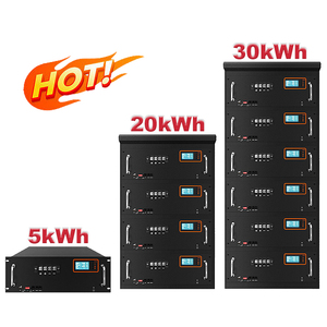 High Voltage 51.2v <b>48v</b> 30kwh 20kwh 10kwh 100ah 200ah Rack Mounted <b>Battery</b> Pack for Solar Energy Storage - Product Image 2
