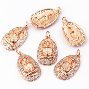 <span class=keywords><strong>พระ</strong></span>สงฆ์สงฆ์ <span class=keywords><strong>พระ</strong></span>พุทธรูป เครื่องราง/จี้,CZ Micro Pave <span class=keywords><strong>พระ</strong></span>เครื่องหัวลูกบาศก์เซอร์โคเนียใส - Product Image 3