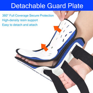Fournitures de thérapie de réadaptation 360 °   Bottes de marche orthopédiques de protection |   Plaque de protection détachable pour attelle de <span class=keywords><strong>cheville</strong></span> en cas de fracture - Product Image 6
