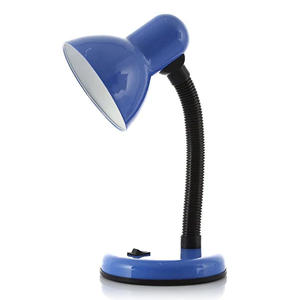 Lampe de table en métal bleu E27, style et fonctionnalité dans n'importe quel espace, ampoule non incluse - Product Image 1