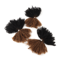 Orientfashion – Cheveux Afro Kinky en Gros, Mélange de Fibres, 50g, Texture 4C Authentique, pour Tresses Mini-Twist et Dreadlocks