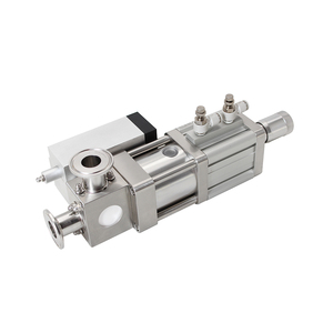Bomba Dosificadora Neumática de Cerámica con Pistón de Émbolo de Baja Dosificación OEM para la Industria Automotriz, Llenado de Lociones, Bomba Dosificadora Haiwu QZB - Product Image 1