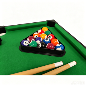 <span class=keywords><strong>Tavolo</strong></span> <span class=keywords><strong>da</strong></span> <span class=keywords><strong>Biliardo</strong></span> Portatile per Bambini con Stecche, Biglie e Triangolo, Mini <span class=keywords><strong>Biliardo</strong></span> per Casa - Product Image 3