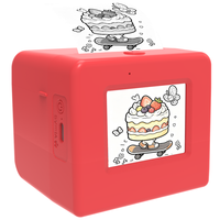 KI-Mini-Kamera-Drucker KI-Fotoerzeugung Sprachsteuerung WLAN Thermodrucker für Sofortfotos Tragbarer Kinder-Taschensticker-Drucker