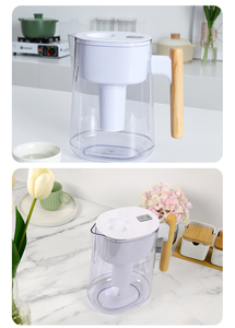 Purificateur d'eau de type <span class=keywords><strong>carafe</strong></span> filtrante (ZL-PT24W) Capacité totale 2,4 L Élimine 99 % des impuretés de l'eau, y compris l'eau - Product Image 2