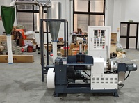 Granulateur de film plastique à vis simple PE PP PVC PLA, machine de granulation de plastique, machine de recyclage de plastique usagé