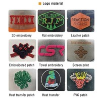 Private Label 6 Panel Softt Ongestructureerde Baseballpet Custom Borduurwerk Logo Black Dad Hoed
