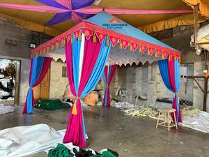 Pergola de jardin haut de gamme, auvent, pavillon, tente pour les mariages sur la plage, les événements de villégiature et la décoration de fêtes - Product Image 2