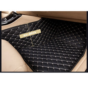 Alfombrillas de protección <span class=keywords><strong>Interior</strong></span> de coche de cuero de lujo duraderas de alta calidad, superventas, alfombrilla de coche de 4 piezas para <span class=keywords><strong>Hyundai</strong></span> <span class=keywords><strong>Tucson</strong></span> - Product Image 3