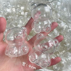 TPR Hollow Heart Shaped Transparent Soft <b>Rubber</b> Shell Cute <b>Plug</b> DIY Outer Skin Unisex All Ages Stress Relief Toy - Product Image 2
