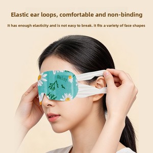 Masques oculaires à vapeur, compresses chaudes jetables en tissu non tissé, patchs de soin des <span class=keywords><strong>yeux</strong></span>, masque oculaire à vapeur à chaleur continue - Product Image 5