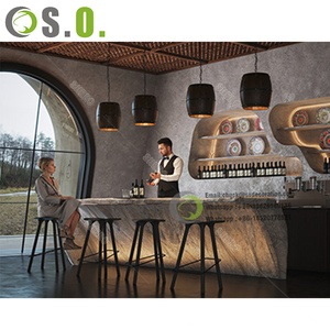 ของตกแต่งเชิงพาณิชย์ร้านกาแฟสวยบริการครบวงจรสีชมพูร้านอาหารขนมปังดีไซน์ - Product Image 4