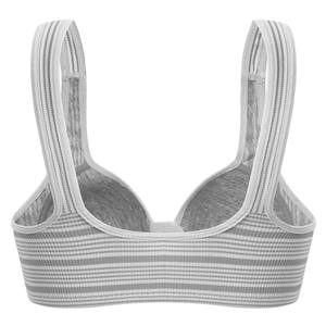 Nouveau style soutien-gorge à fermeture avant, sans couture, sans armatures, pour femme, avec bretelles larges réglables, style débardeur, respirant et liftant - Product Image 4