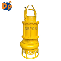Pompa Lumpur Vertikal Submersible Tekanan Tinggi DEPUMP Harga Terbaik, Pompa Lumpur Bawah Air Berbahan Paduan Krom Tinggi