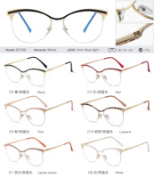 MS 95798 Gafas de moda Gafas de bloqueo de luz azul óptica Diseño de Marco Marcos de Anteojos