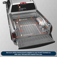 Caja de Camioneta Overland de Aluminio para Acampar, Abertura Automática Rápida para Cuatro Estaciones, Duradera con Núcleo de Panal de Abeja