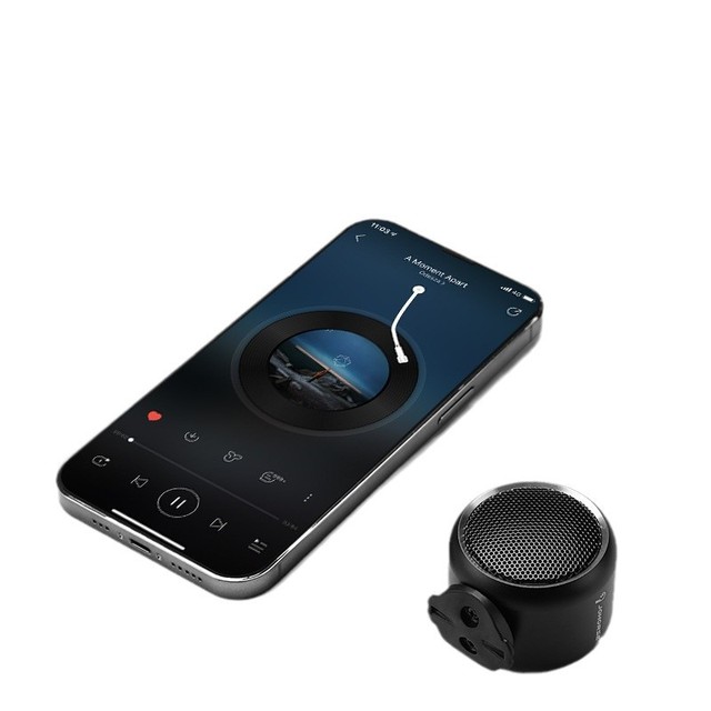 Cycling Speaker Mini Subwoofer For Bikes Electric Motorcycles With Rechargeable Battery Black Red Blue Gold