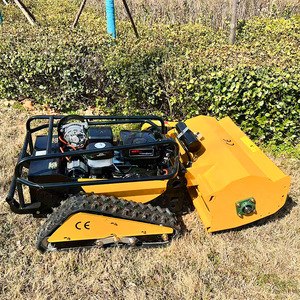 High-power <strong>Flail</strong> Lawn <strong>Mower</strong> 800mm Self Powered <strong>Remote</strong> Control Garden Lawn Mowers - Product Image 6