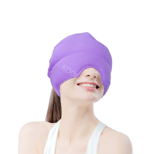 Chapeau confortable contre les maux de tête en Gel de glace pour les yeux gonflés, la Tension, les Sinus et le soulagement du Stress, offre spéciale - Product Image 1