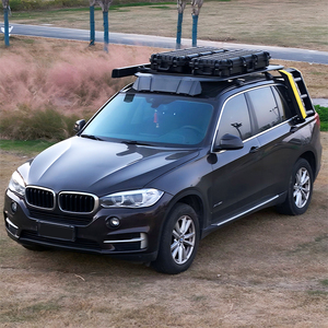 Panier de toit en alliage d'aluminium pour bagages, échelle latérale et boîte latérale pour <span class=keywords><strong>BMW</strong></span> X5 2010-2026 - Product Image 3