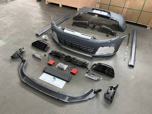 Accessoires de voiture XLstyling conversion facelift bodykit pare-chocs avant avec calandre pour VW Volkswagen <span class=keywords><strong>Golf</strong></span> 6 MK6 à R20 type - Product Image 5