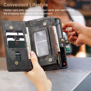 Fundas de Cuero de Lujo CaseMe con Cierre Magnético y Ranuras para Tarjetas para <span class=keywords><strong>Samsung</strong></span> <span class=keywords><strong>S22</strong></span> <span class=keywords><strong>Plus</strong></span> - Product Image 4