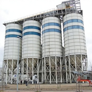 Silo de stockage de ciment pour centrales de malaxage, projets de construction et manutention de matériaux en vrac - Product Image 1