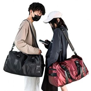 BSCI factory Factory Wholesale <b>Women</b> Yoga Gym <b>Big</b> Duffel <b>Bag</b> Custom Logo Physical Training Travel Duffel <b>Bag</b> - Product Image 1