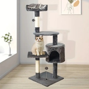 <span class=keywords><strong>คอนโด</strong></span>แมวและที่เกาในโทนสีเข้มเทาขนาดเล็กและขนาดใหญ่ - Product Image 3