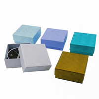 Boîte en papier de haute dureté avec logo personnalisé, insigne de broche, boîte à bijoux, accessoires, emballage multi-usage pour plusieurs petites marchandises
