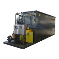 Système de recyclage des usines de traitement des eaux usées, pour les déchets domestiques et industriels, eau noire/grise