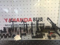Nouvel ensemble de calibres de réglage de précision YAHANDA en acier inoxydable pour alignement de rail linéaire et précharge de roulement de fixation de soudage D28 - Garantie 1 an