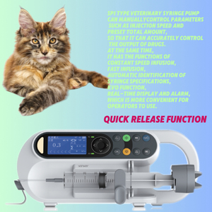 Pompe à micro-injection automatique à vitesse réglable pour animaux de compagnie, pompe d'injection vétérinaire pour chiens, fabriquée par des vétérinaires pour animaux de compagnie - Product Image 4