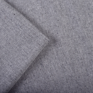 Toptan özel tasarım orta ağırlık dokuma nefes petek desen pamuk keten düz giysi kumaşı - Product Image 6