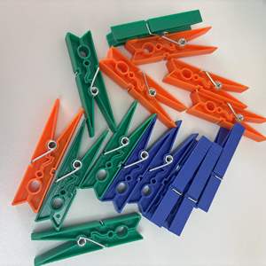 Lot de 20 pinces <span class=keywords><strong>à</strong></span> <span class=keywords><strong>linge</strong></span> en plastique pour <span class=keywords><strong>linge</strong></span>, <span class=keywords><strong>petite</strong></span> corde <span class=keywords><strong>à</strong></span> <span class=keywords><strong>linge</strong></span> colorée, pinces pour emballage alimentaire - Product Image 3