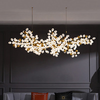 Nouveau Produit Magnifique Lustre en Verre Raisin Design Haut de Gamme, Suspension en Verre Exquise pour Salon, Appartement Personnalisé et Hall de Villa