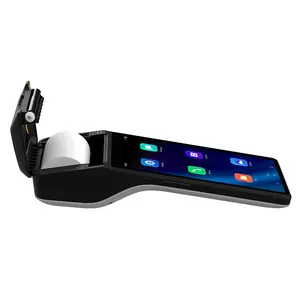 4G/3G/2G WIFI BT موبيل ذكي اندرويد NFC POS محطة مع طابعة حرارية POS de venta Z300