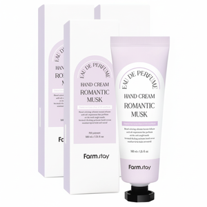 Romantic Musk 100mL Eau De Parfum Crema de manos con descuento Palm Stade Juego de 3 piezas con botella OEM - Product Image 1