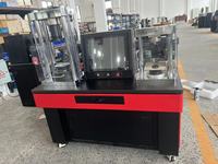 Machine d'essai numérique électronique de flexion et de compression en acier épais 300KN, classe de construction 0.5, normes BS/ASTM