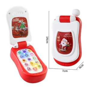 Juguete Musical Educativo al por Mayor, Teléfono de Juguete con Diseño de Dibujos Animados, Simulación de Teléfono, para Niños Pequeños, Aprendizaje Temprano, con Sonidos, Regalo para el Día del Niño - Product Image 2