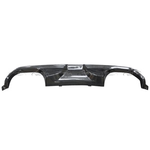 AK Style Carbon Fiber Rear Bumper Fins <b>Car</b> Back Spoiler Wing Lip <b>Diffusers</b> <b>for</b> BMW F80 F82 F83 M3 M4 - Product Image 2