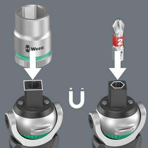 Juego de destornilladores WERA - 05004283001 Ratchet Inch (18 Uds.) -EAN 4013288223067 TRINQUETAS 1/2" - Product Image 3