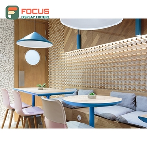 เคาน์เตอร์บริการร้านกาแฟสมัยใหม่ ชั้นวางกระจกโชว์สินค้า ฝาปิดแก้ว โซนเครื่องปรุง เคาน์เตอร์บริการหน้าร้าน - Product Image 1