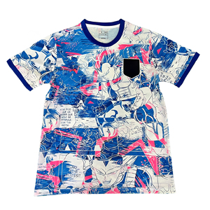 Camiseta de punto con estampado 3D de anime para hombre, 100% poliéster, transpirable, con estampado completo de dibujos animados, diseño de anime <span class=keywords><strong>japonés</strong></span> - Product Image 2