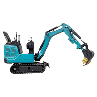 Mini-pelleteuse lourde Luxin, Shandong, 1 tonne, 2 tonnes, 3 tonnes, à vendre, machine agricole de jardinage