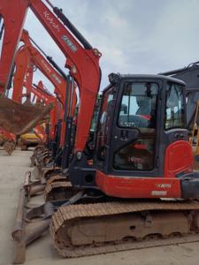 Pelle hydraulique d'occasion KUBOTA KX165 de 6 tonnes, pelle sur chenilles de haute qualité avec CE - Product Image 3