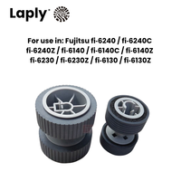 Kit de rouleaux de frein Laply PA03540-0002 PA03540-0001 pour scanner Fujitsu Fi-6240 Fi-6140 Fi-6230 Fi-6130 – Pièces de rechange