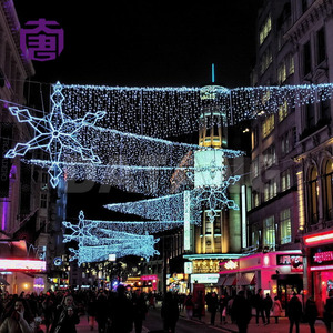 Lumières LED d'extérieur IP65 en forme de note de musique pour la décoration des boulevards et des rues commerciales à Noël - Product Image 2