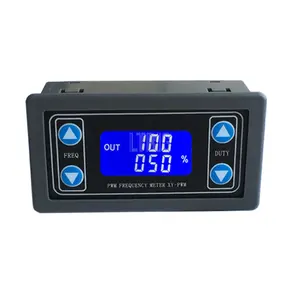 LTRIG Personalizado 1 Uds 1 pantalla digital LCD PWM frecuencia de pulso de onda cuadrada generador de módulo de señal de onda ajustable