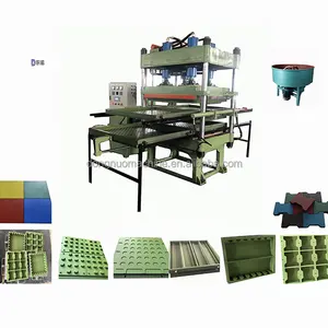 Tire Recycling Machine / Used Tyre Recycling Plant / Rubber Floor Mat Making Machine